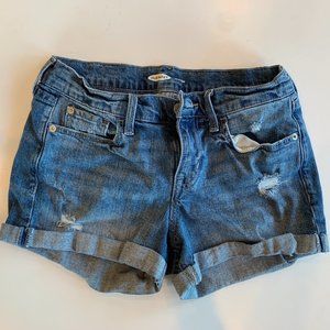 Boyfriend Distressed Jean Shorts